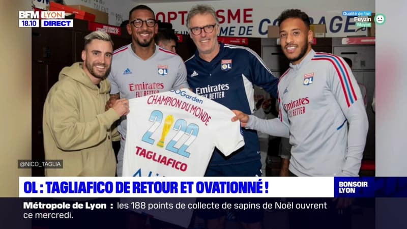 OL : Tagliafico de retour et ovationné !