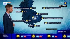 Météo Rhône: un mardi ensoleillé, jusqu'à 31°C à Lyon