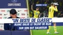 Nantes 1-0 OL : "Un geste de classe", Blanc salue le talent de Blas sur son but salvateur