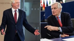 David Davis et Michel Barnier vont mener les négociations sur le Brexit. 