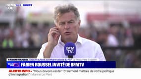 Fabien Roussel: "Marine Le Pen oublie que pour pouvoir défendre le monde du travail, il faut remettre en cause les grandes fortunes"