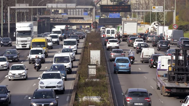 Le périphérique parisien a été bloqué entre porte d'Aubervilliers et porte de Pantin.