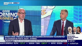 Denis Blanc (Directeur général du Groupe Ayming): les salariés "se posent des questions qu'ils n'osaient pas se poser avant et qui sont aussi beaucoup plus acceptées par la société"