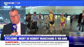 Mort de Robert Marchand: "Il était un sportif sans comparaison", témoigne Michel Callot, président de la fédération française de cyclisme