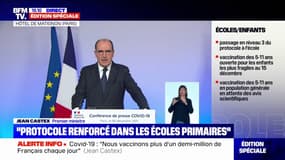 Vaccination des 5-11 ans: Jean Castex espère pouvoir ouvrir la vaccination "à tous les enfants sur la base du volontariat" d'ici "la fin de l'année si possible"