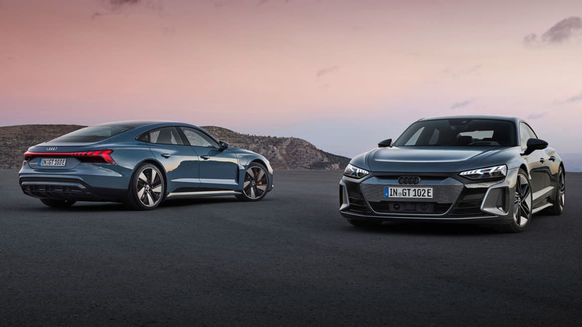 L'Audi e-Tron GT Quattro et la version RS L'Audi e-Tron GT Quattro et la version RS