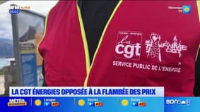 Hautes-Alpes : la CGT énergies rassemblée au barrage de Serre-Ponçon