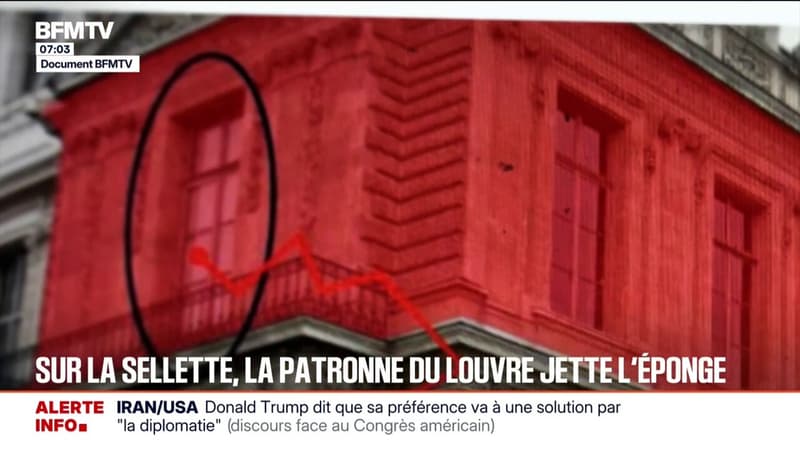 La présidente du Louvre a remis sa démission à Emmanuel Macron, qui l'a acceptée, quatre mois après le cambriolage du musée