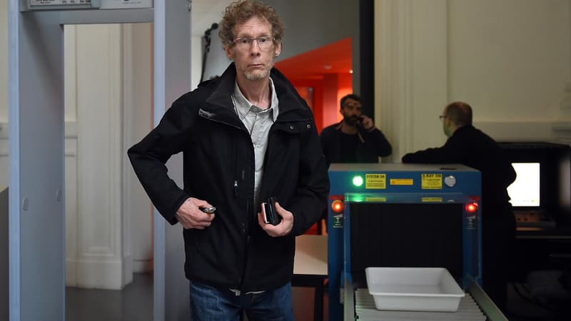 Gilles Bertin arrive à son procès à Toulouse, le 6 juin 2018.