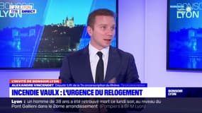 Incendie de Vaulx-en-Velin: "le relogement des familles commence mercredi" selon Alexandre Vincendet