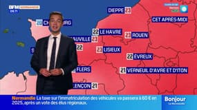 Météo Normandie: Nuage et pluies prévus ce mercredi, 23°C attendus à Rouen et 21°C à Alençon