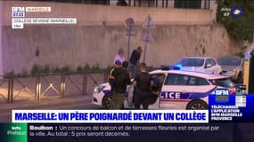 Marseille: un père poignardé devant un collège