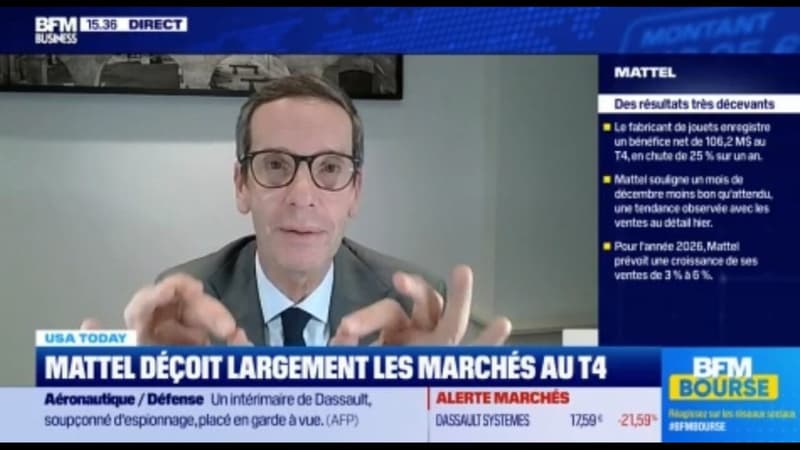 Mattel : résultats très décevants 🧸👎