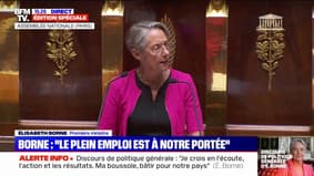 Élisabeth Borne: "Nous voulons transformer Pôle Emploi en France Travail"