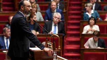 Edouard Philippe, lors de son discours de politique générale le 12 juin 2019