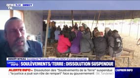La dissolution des Soulèvements de la Terre suspendue: "Ce ministre de l'Intérieur manque de discernement" selon Benoît Biteau, député européen EELV