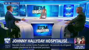 Johnny Hallyday hospitalisé depuis dimanche soir pour détresse respiratoire (1/2)