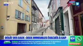 Gap: deux immeubles évacués après un dégât des eaux