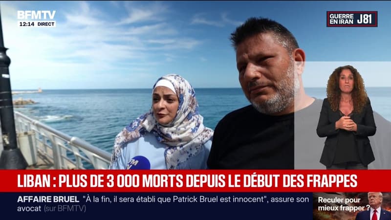 Ces Libanais demandent à ce que les frappes israéliennes sur le sud du Liban cessent