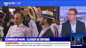 Zemmour papa: le rédacteur en chef de Closer se défend, assurant qu'"on parle d'une personnalité qui est placée en bonne place dans la course à l'Êlysée"