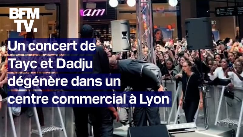Malaises, fan qui monte sur scène, mouvements de foule ... Un concert de Dadju et Tayc dégénère à Lyon