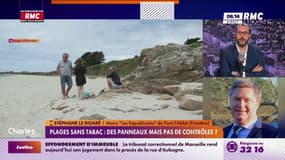 Interdiction de fumer à la plage: "Pas les moyens humains. On compte sur le civisme des gens"