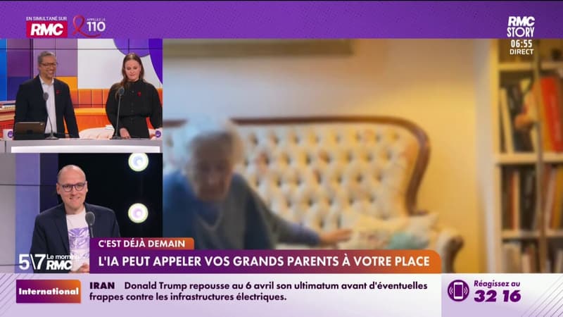 C'est déjà demain - L'IA peut appeler vos grands-parents à votre place
