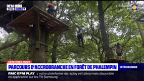 L'été chez nous: un parcours d'accrobranche en forêt de Phalempin