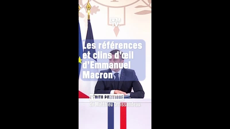 ÉDITO - Les références et clins d'oeil d'Emmanuel Macron lors de sa conférence de presse