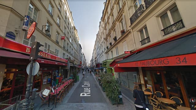Vue de la rue Cadet