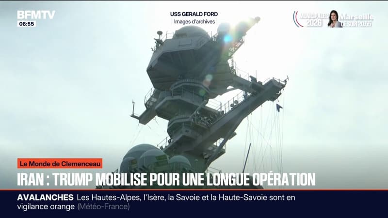 LE MONDE DE CLEMENCEAU - Donald Trump accentue la pression sur l'Iran, alors qu'un deuxième porte-avions américain est sur le point d'arriver dans le Golfe