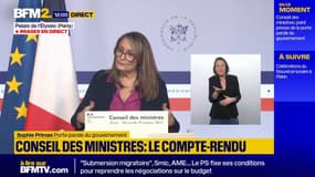 Immigration: la porte-parole du gouvernement déplore un manque de "maîtrise des flux migratoires"