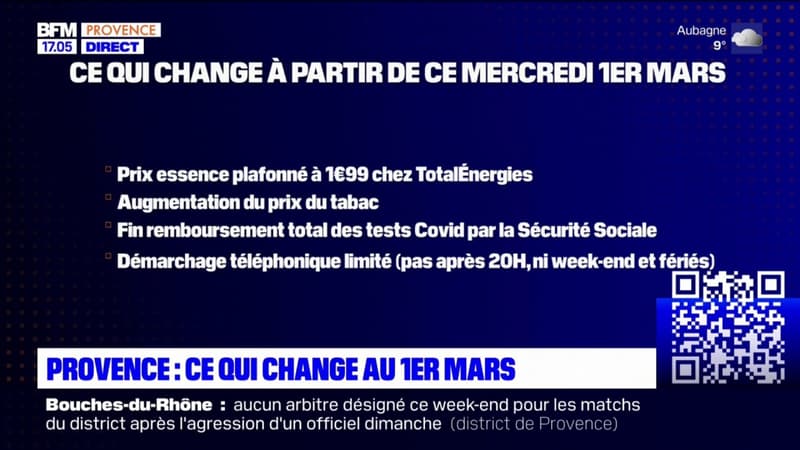 Provence: ce qui change au 1er mars