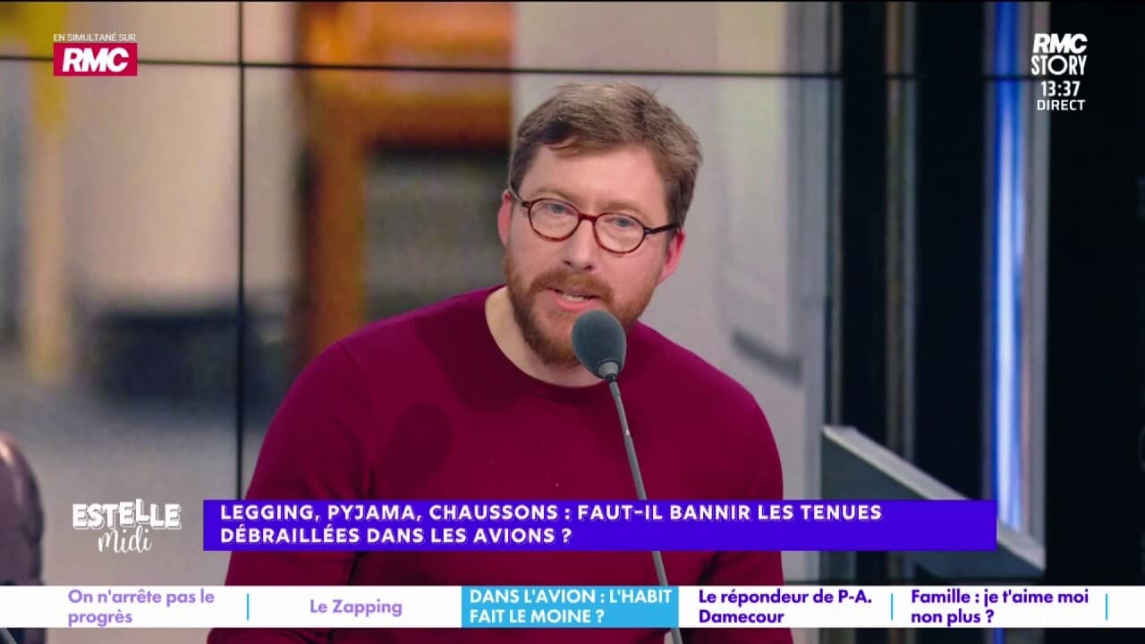 Pierre Rondeau Tenues débraillées dans les avions :