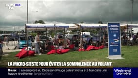 Départements en vacances: ces zones d'autoroute offrent des coussins géants pour se reposer 