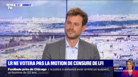 Paul Vannier (député Nupes-LFI): "Nous déposons une motion de censure parce-que ce gouvernement se défile"