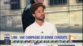 L’opérateur Lime tente de redorer le blason des trottinettes: "on veut interpeller nos usagers pour rappeler que les trottinettes ce n’est pas un jeu, c’est un mode de transport"