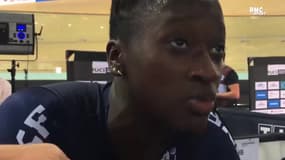 Piste : "C'est le public qui a pédalé, pas moi" sourit Kouamé, championne du monde du 500m