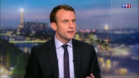 Emmanuel Macron sur TF1 ce mercredi soir.