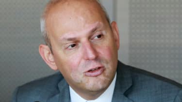 Jérôme Salomon lors d'une conférence de presse au ministère de la Santé, le 17 juillet 2019 à Paris.
