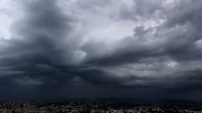 Un ciel orageux à Nice. (Photo d'illustration) - Valéry Hache - AFP