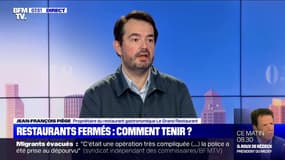 Pour le chef Jean-François Piège, l'annonce d'un maintien de la fermeture des restaurants "est un peu la douche froide"
