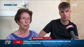 Incendie dans le Var: comme Alexandre, 7.000 sinistrés ont dû évacuer leur maison 