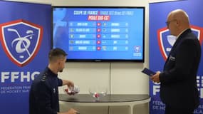 Le tirage au sort des 16ème de finale de la coupe de France de hockey