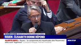 Rouen: "Parmi tous les polluants recherchés, aucun n'est présent dans l'air que respire les rouennais" affirme Elisabeth Borne