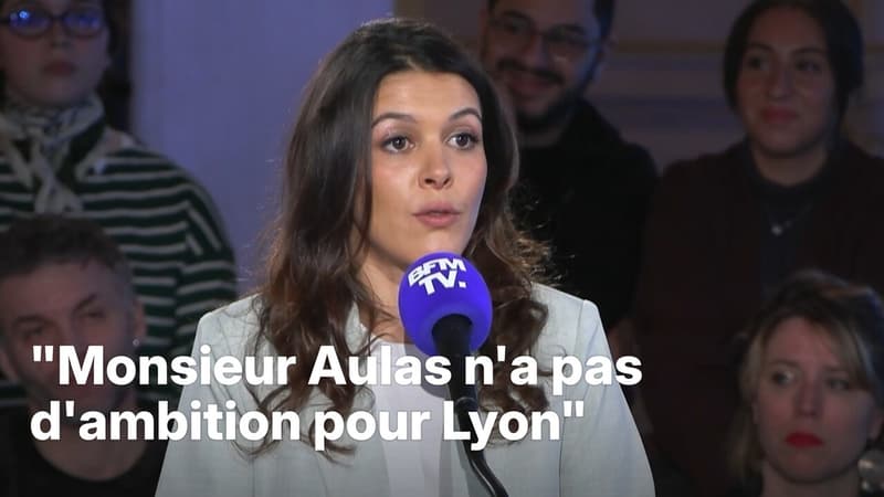 En cas de second tour face à Jean-Michel Aulas, Anaïs Belouassa-Cherifi (LFI) propose une fusion avec Grégory Doucet