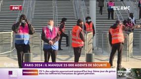 Paris 2024: il manque 25.000 agents de sécurité