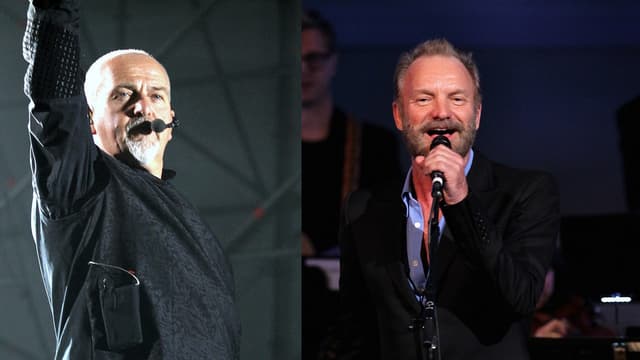 Peter Gabriel et Sting