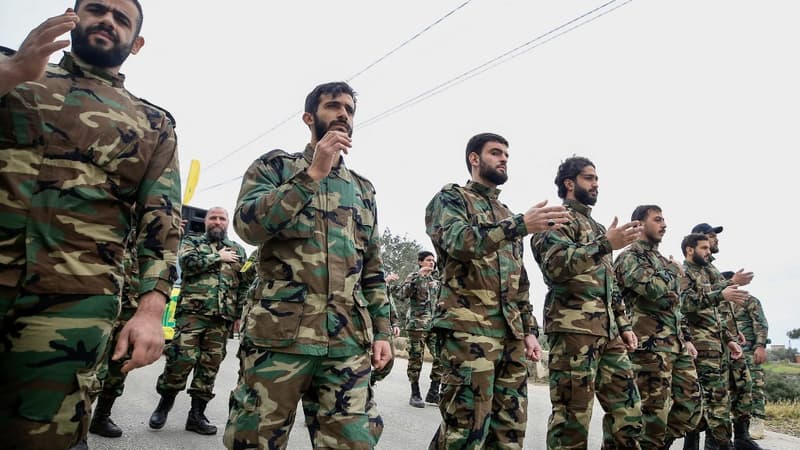 Des combattants du Hezbollah libanais en décembre 2023 