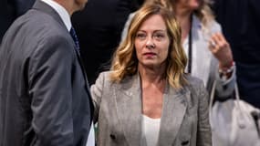 La Première ministre italienne Giorgia Meloni, à Washington, D.C., aux États-Unis, le 11 juillet 2024.